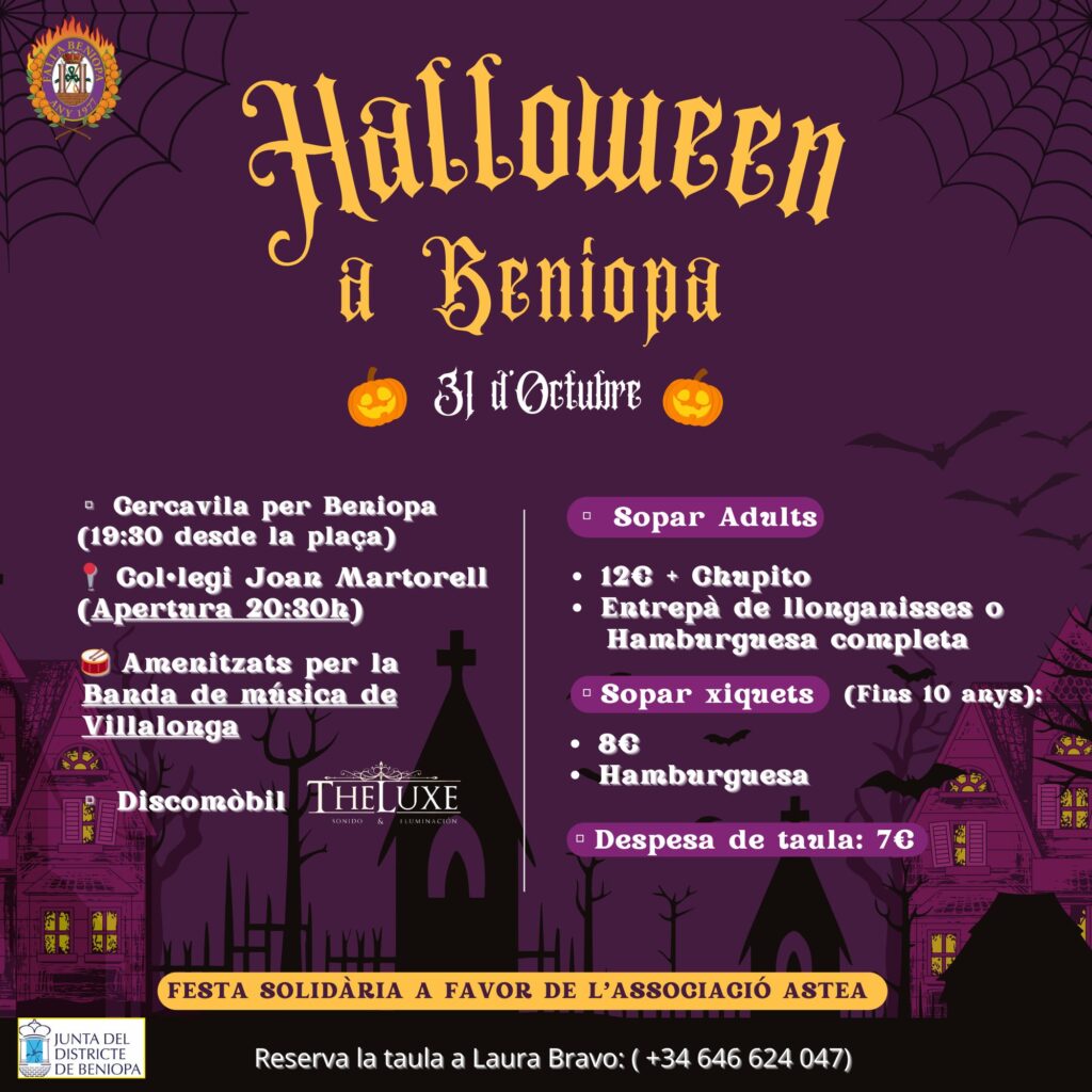 HALLOWEEN FALLA BENIOPA